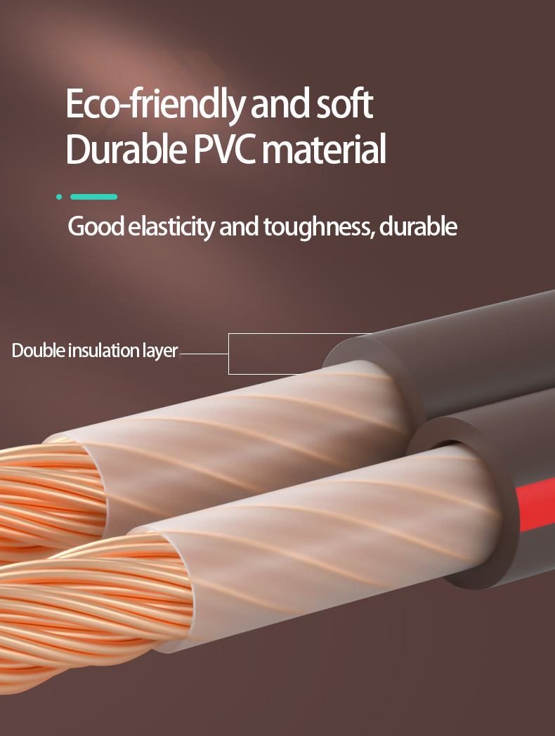 HUALIWEN – câble Audio hi-fi sans oxygène