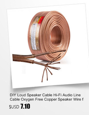 HUALIWEN – câble Audio hi-fi sans oxygène