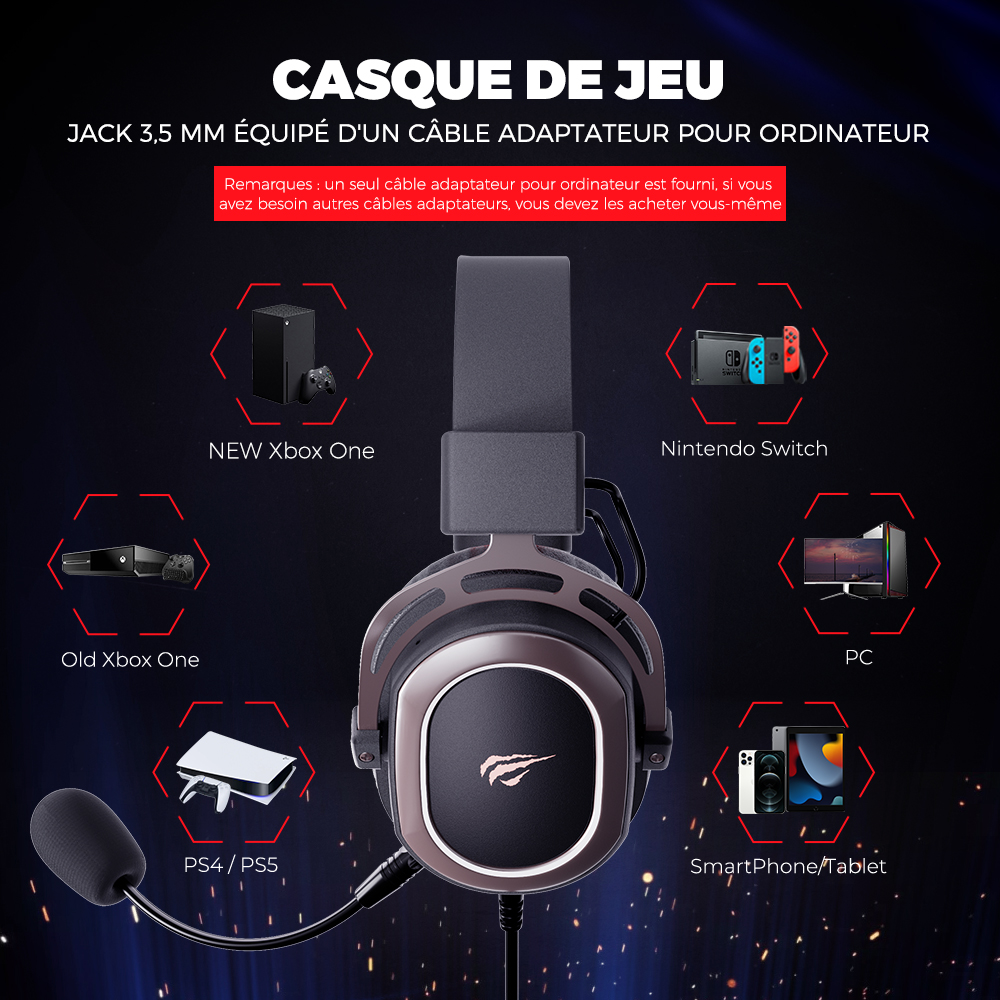 HAVIT H2008d Casque