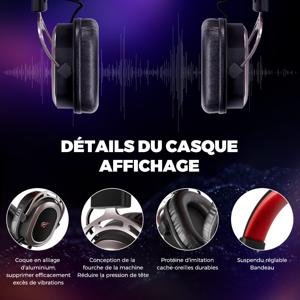 HAVIT H2008d Casque