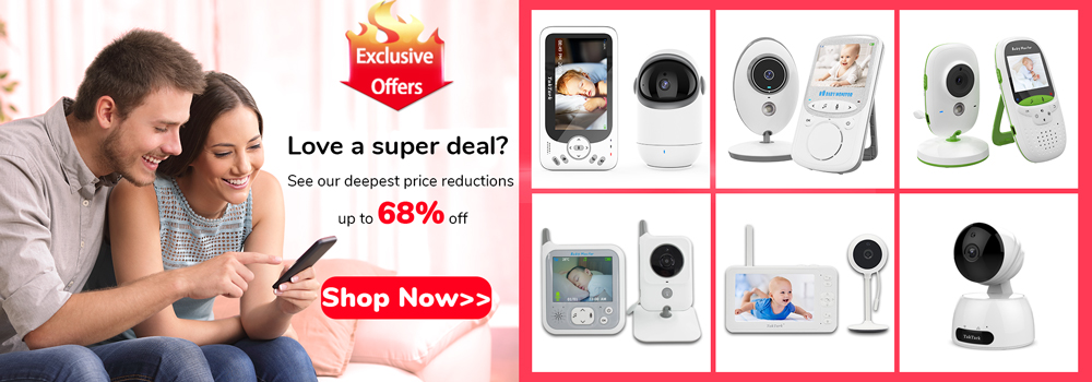 Babyphone vidéo sans fil