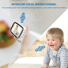Babyphone vidéo sans fil