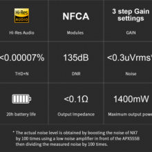 TOPPING – amplificateur de casque Portable NX7