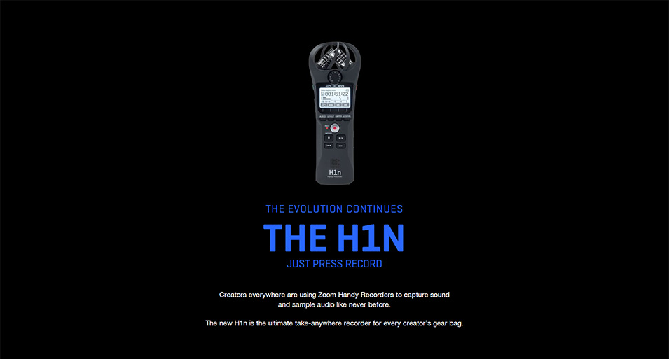 ZOOM H1N – enregistreur pratique Original