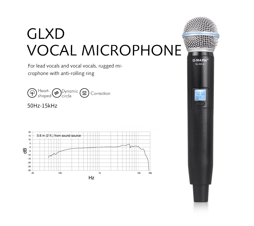 Microphone sans fil G-MARK