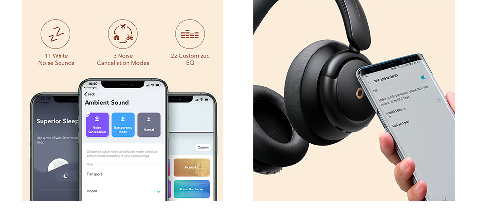 Anker – écouteurs sans fil bluetooth Anker – écouteurs sans fil bluetooth