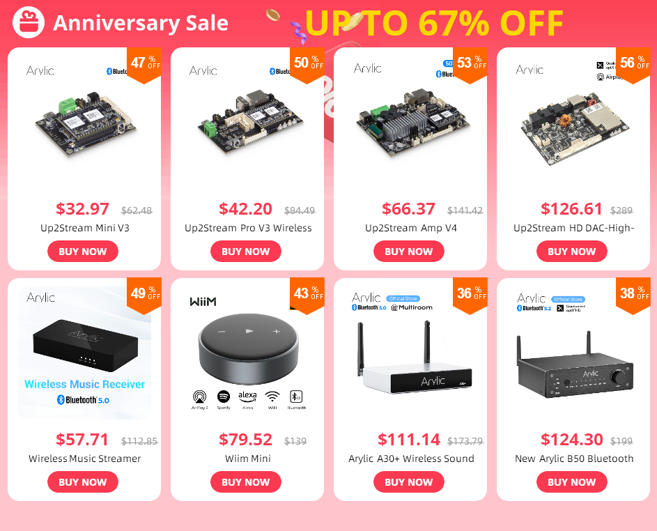 Arylic – Streamer de musique