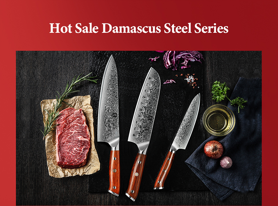 XINZUO – Couteaux de Cuisine Japonais