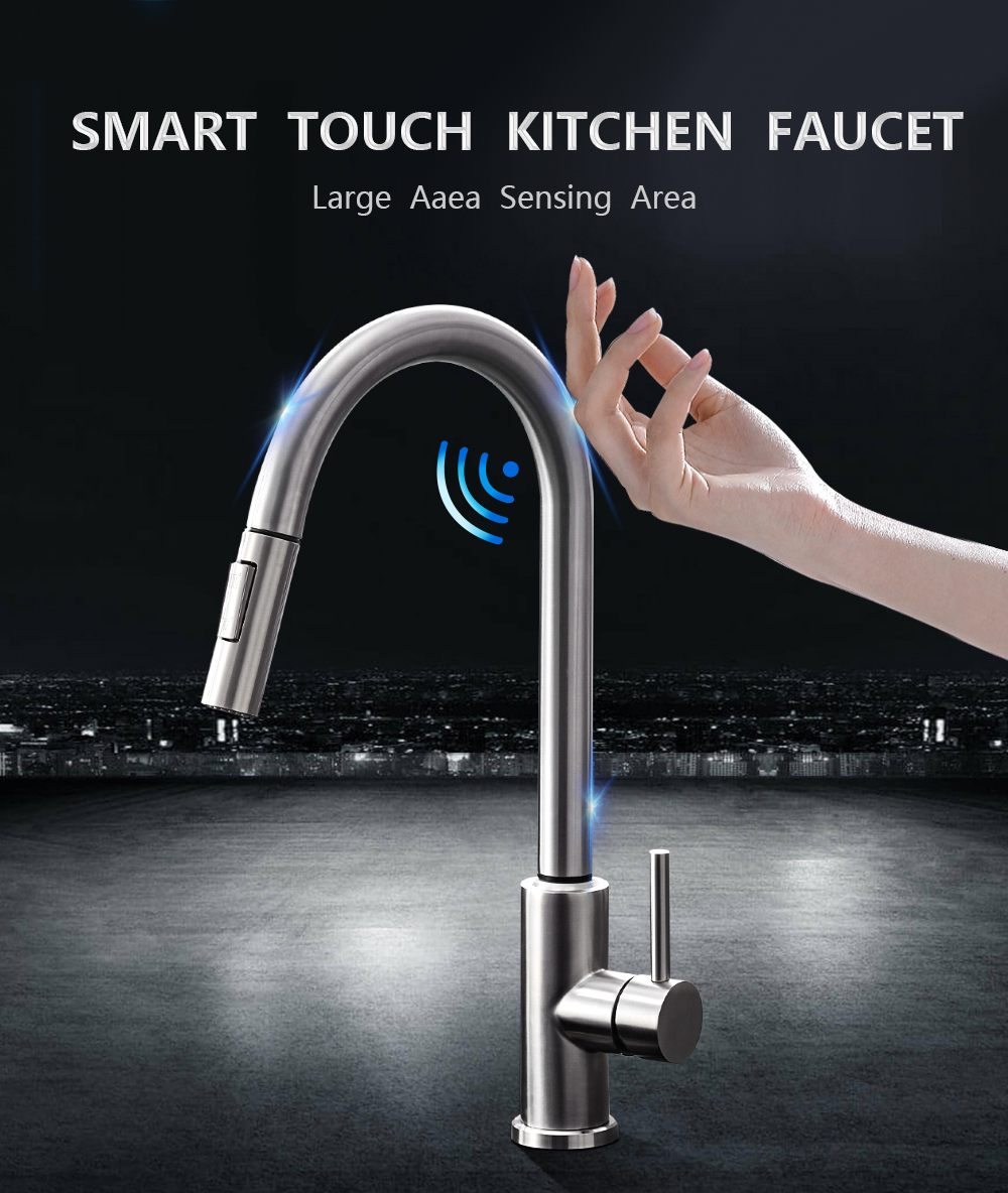 Robinets de cuisine à capteur intelligent