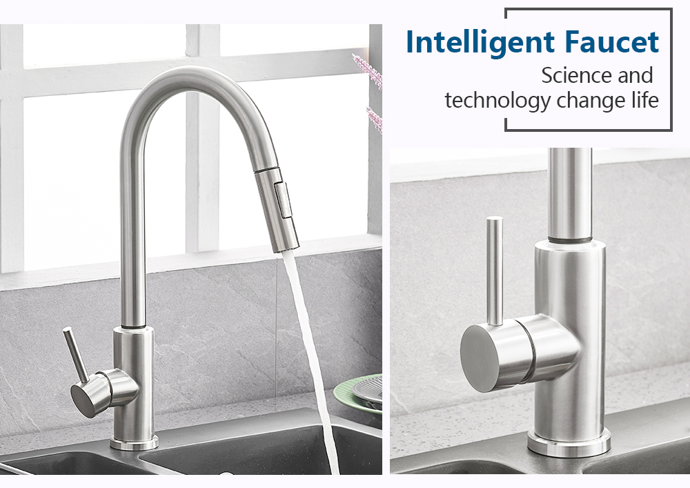 Robinets de cuisine à capteur intelligent