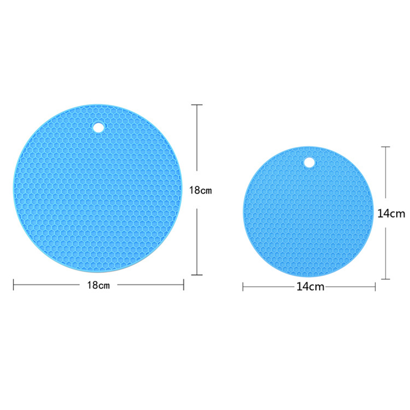 Sous-verre en Silicone de qualité alimentaire