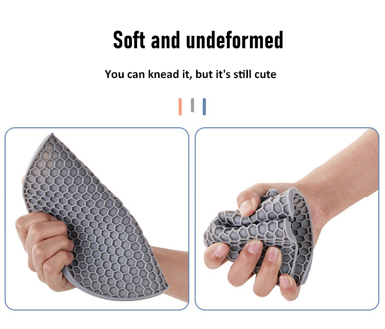 Sous-verre en Silicone de qualité alimentaire