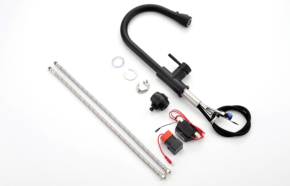 Robinet de cuisine intelligent et tactile