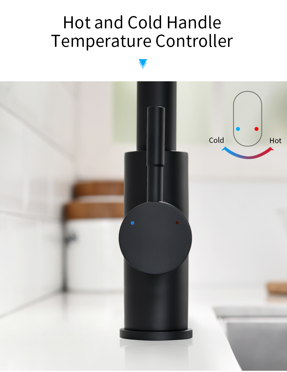 Robinet de cuisine intelligent et tactile