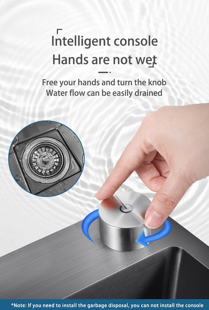 Évier de cuisine en acier inoxydable