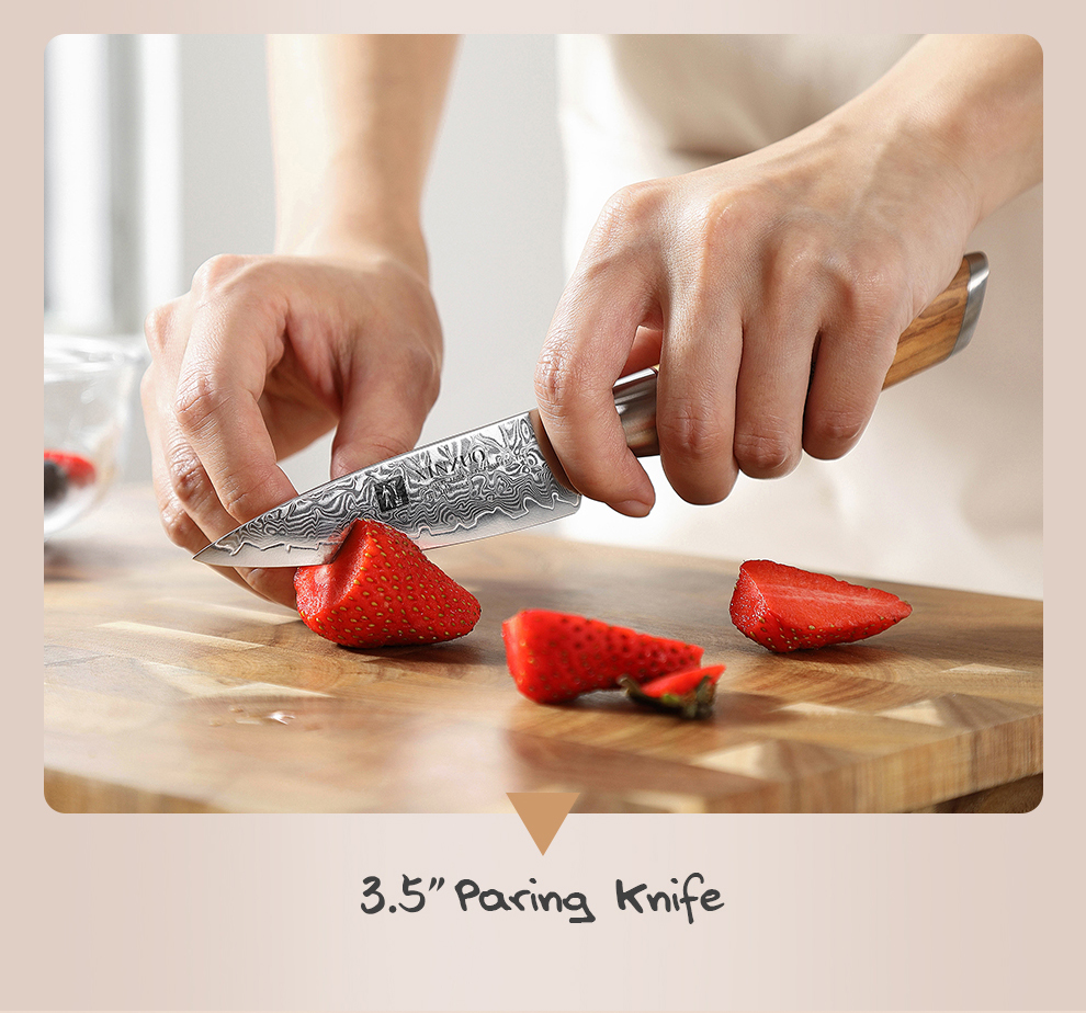 XINZUO ensemble de couteaux