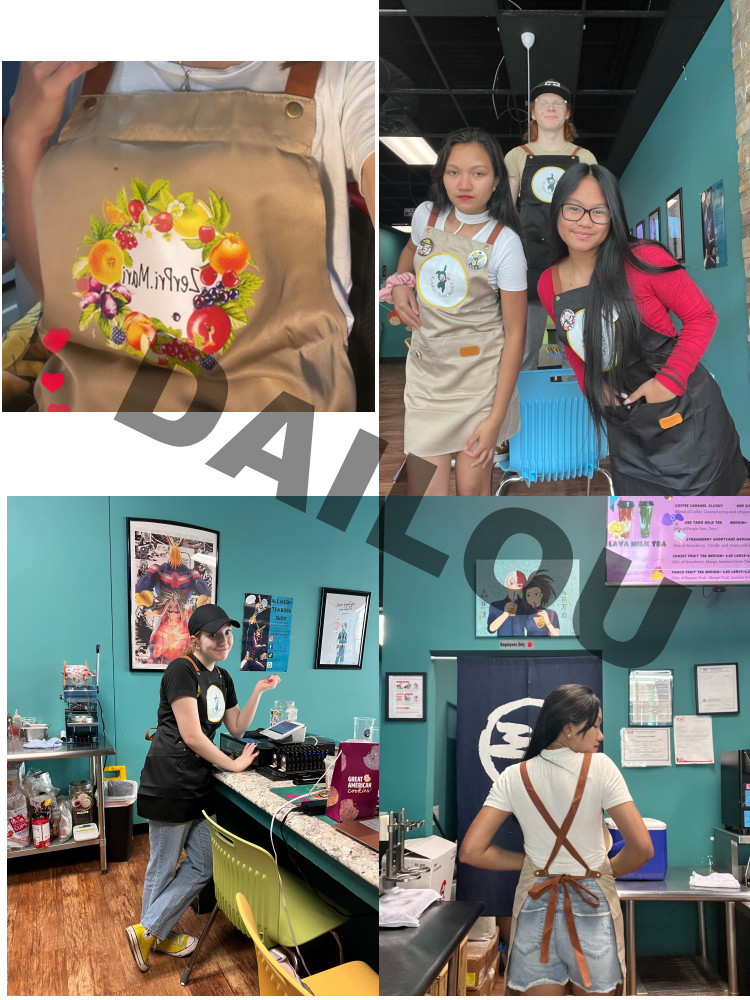 Tabliers de cuisine avec logo