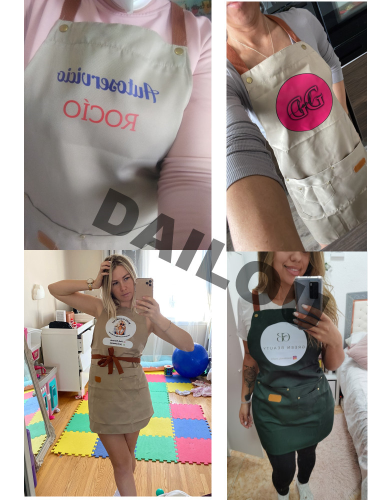 Tabliers de cuisine avec logo