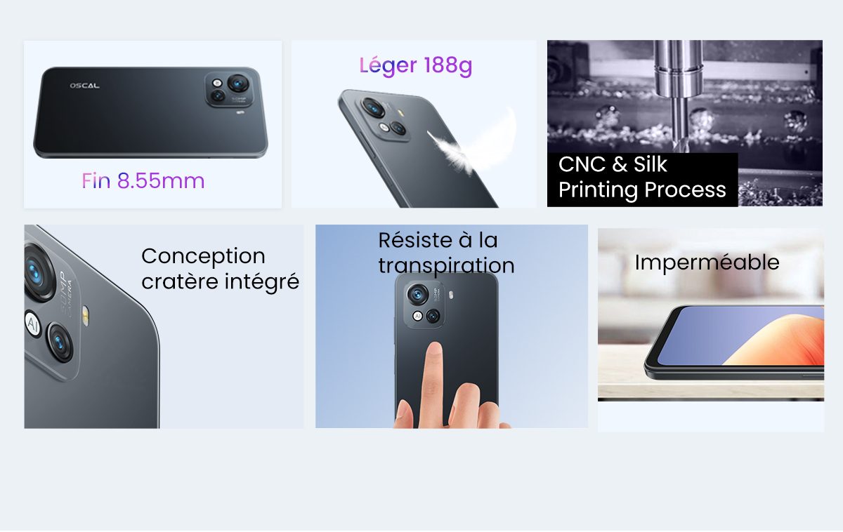 Smartphone Oscal C80 Smartphone Oscal C80