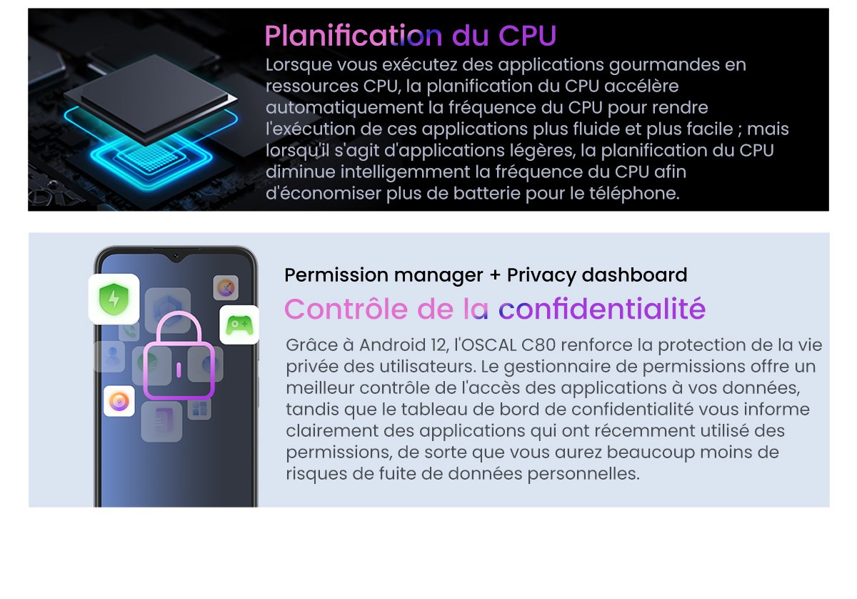 Smartphone Oscal C80 Smartphone Oscal C80