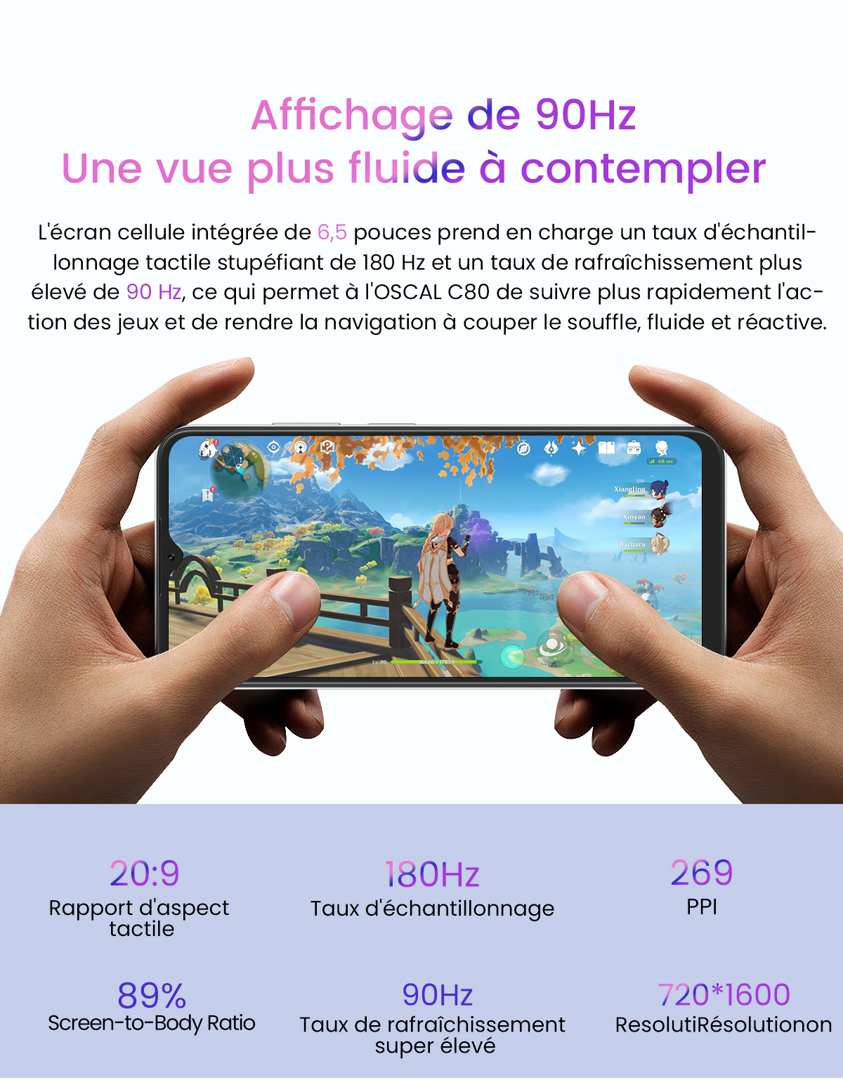 Smartphone Oscal C80 Smartphone Oscal C80