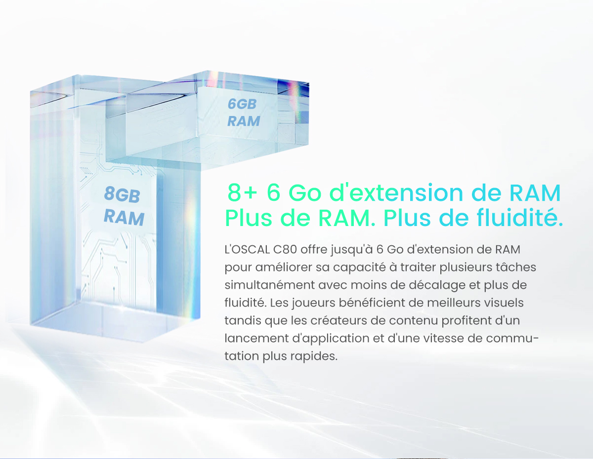 Smartphone Oscal C80 Smartphone Oscal C80