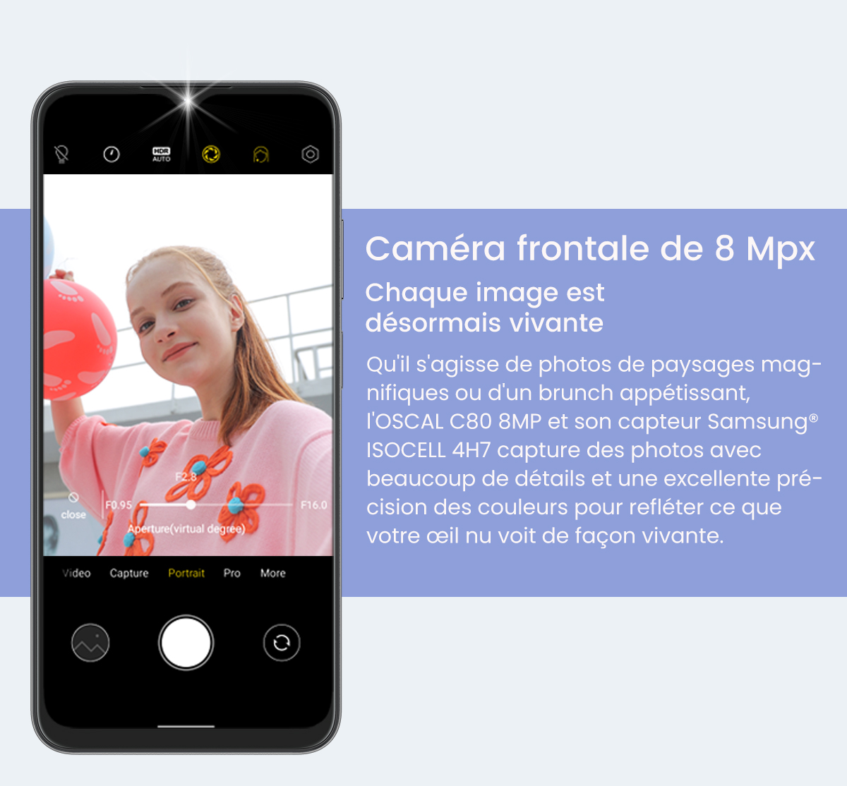 Smartphone Oscal C80 Smartphone Oscal C80