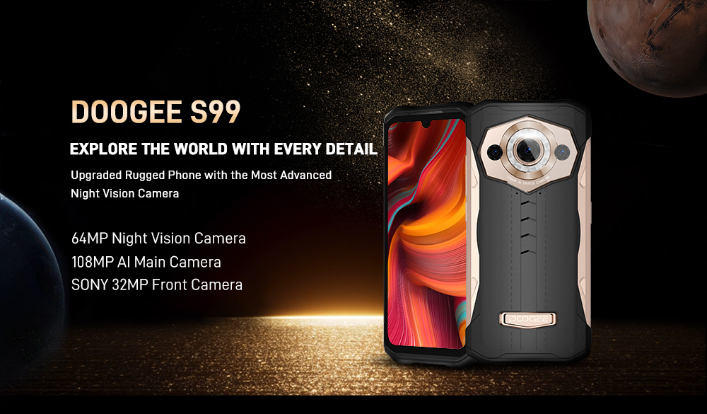 DOOGEE – téléphone S99 robuste DOOGEE – téléphone S99 robuste