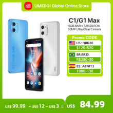 UMIDIGI – Smartphone C1/G1 Max