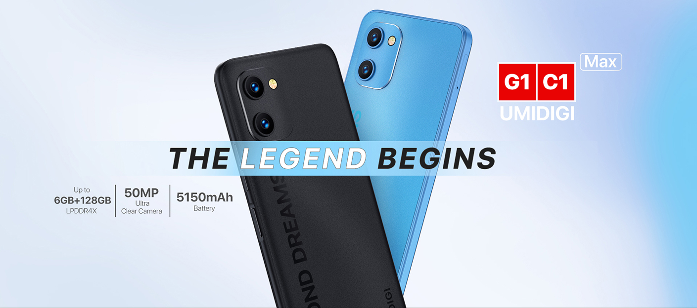 UMIDIGI – Smartphone C1/G1 Max UMIDIGI – Smartphone C1/G1 Max