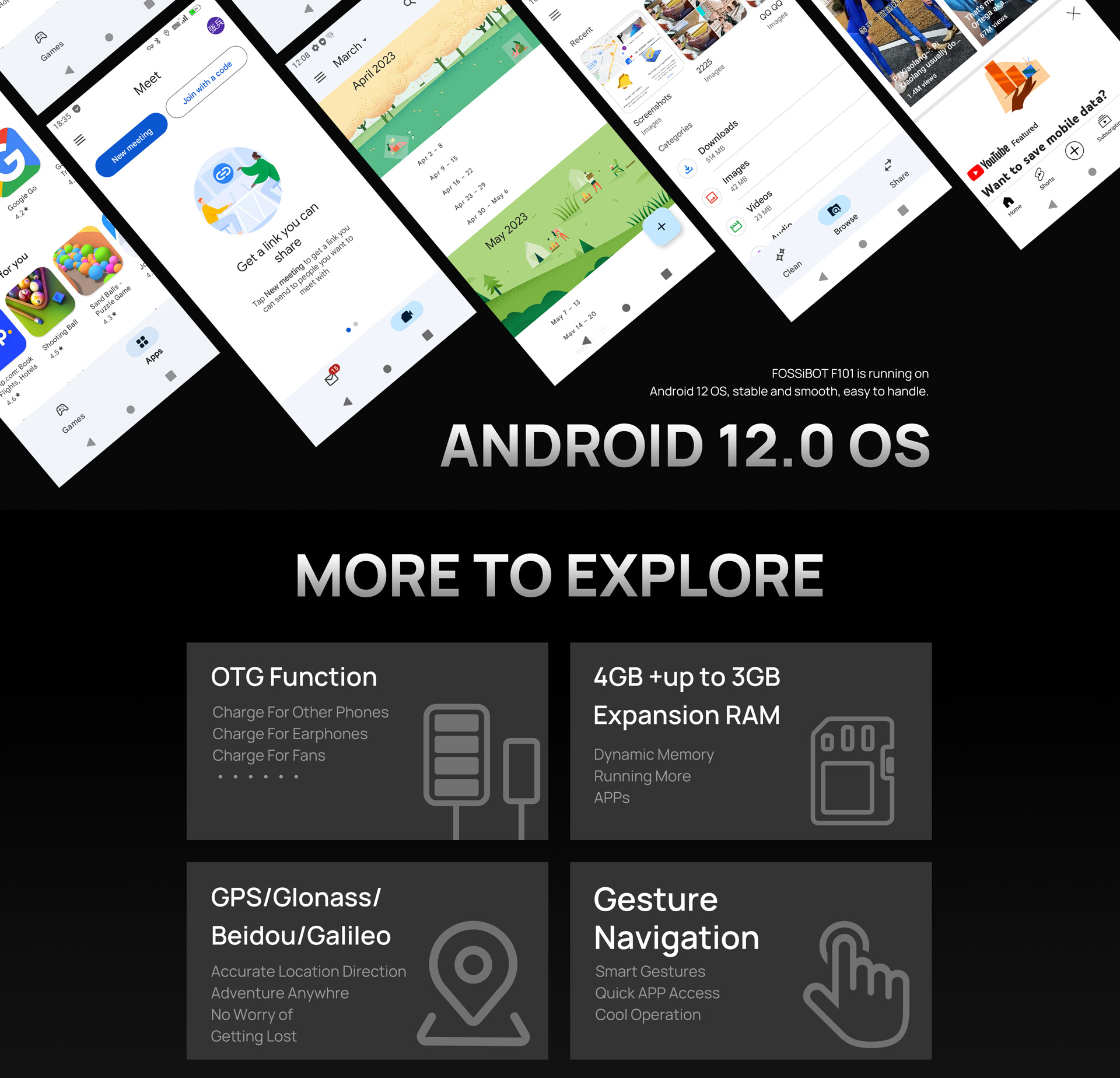 FOSSiBOT F101 Smartphone