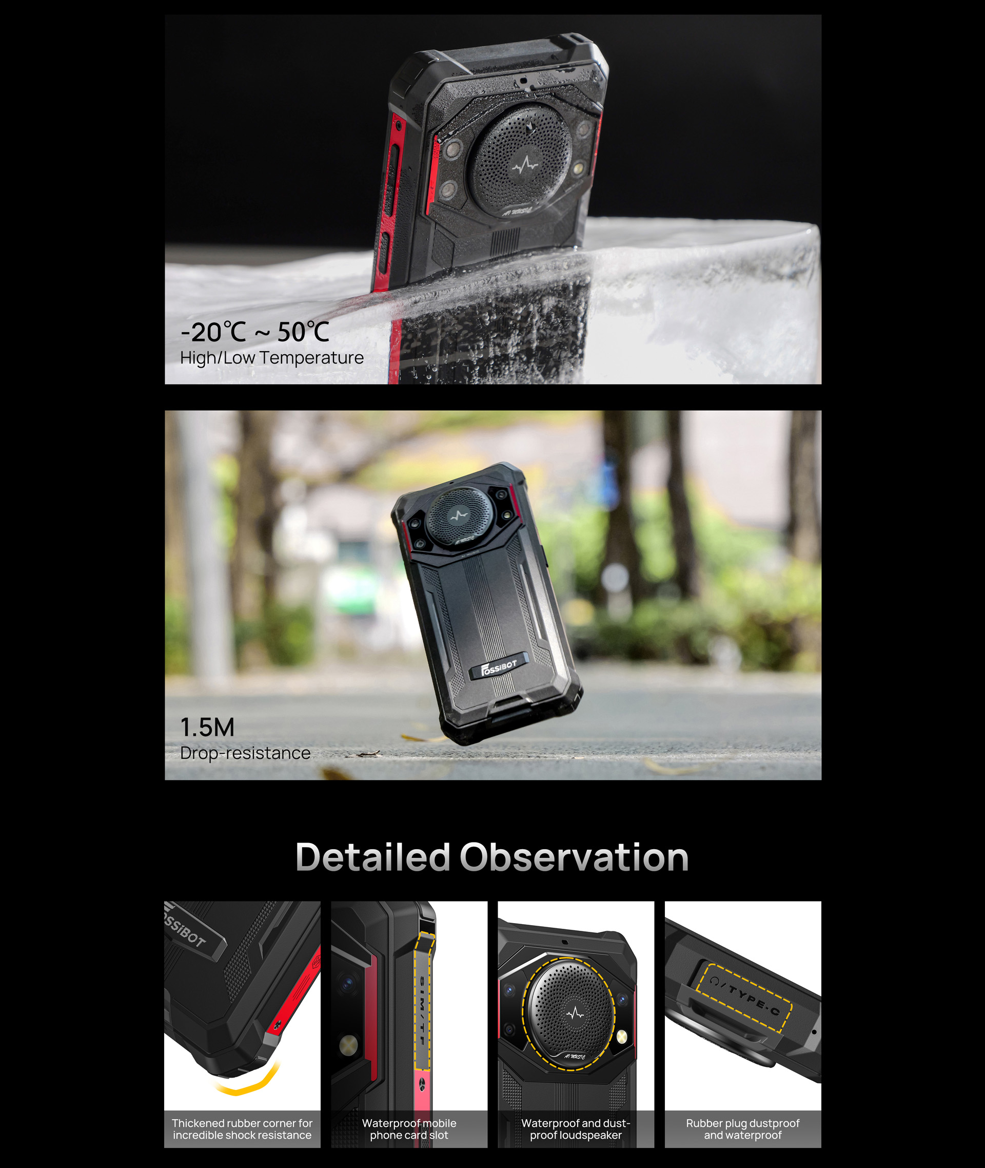 FOSSiBOT F101 Smartphone