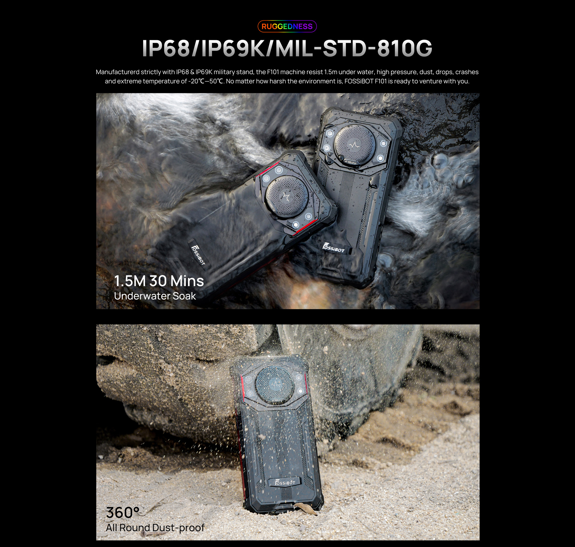 FOSSiBOT F101 Smartphone