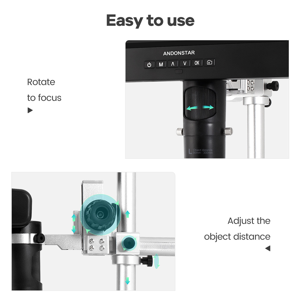 Andonstar – Microscope numérique