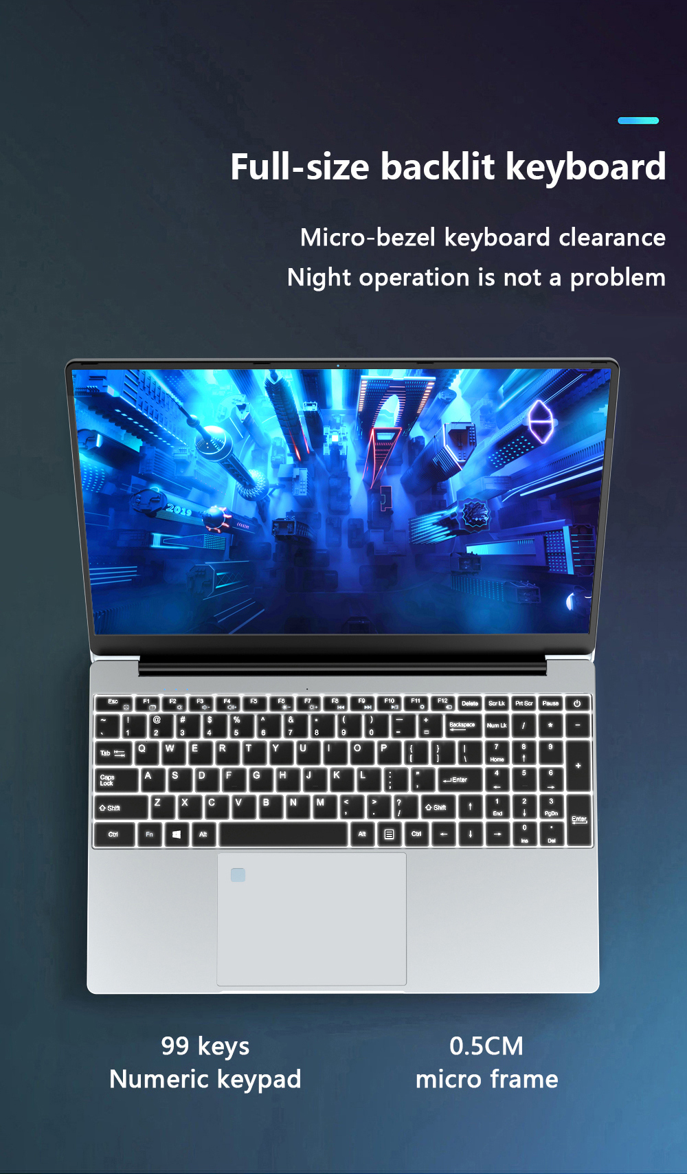 Pc portable avec écran de 15.6 Pc portable avec écran de 15.6