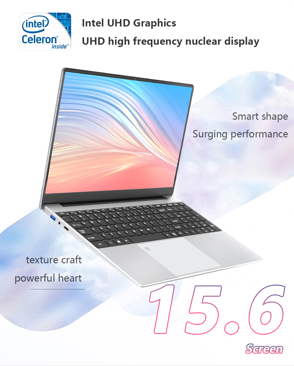 Pc portable avec écran de 15.6 Pc portable avec écran de 15.6