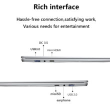 Pc portable avec écran de 15.6