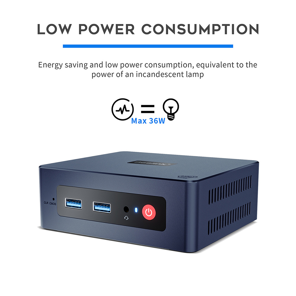 Beelink – Mini PC de jeux Intel N5095 Beelink – Mini PC de jeux Intel N5095