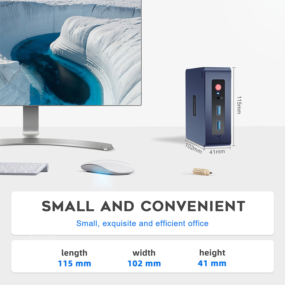 Beelink – Mini PC de jeux Intel N5095 Beelink – Mini PC de jeux Intel N5095