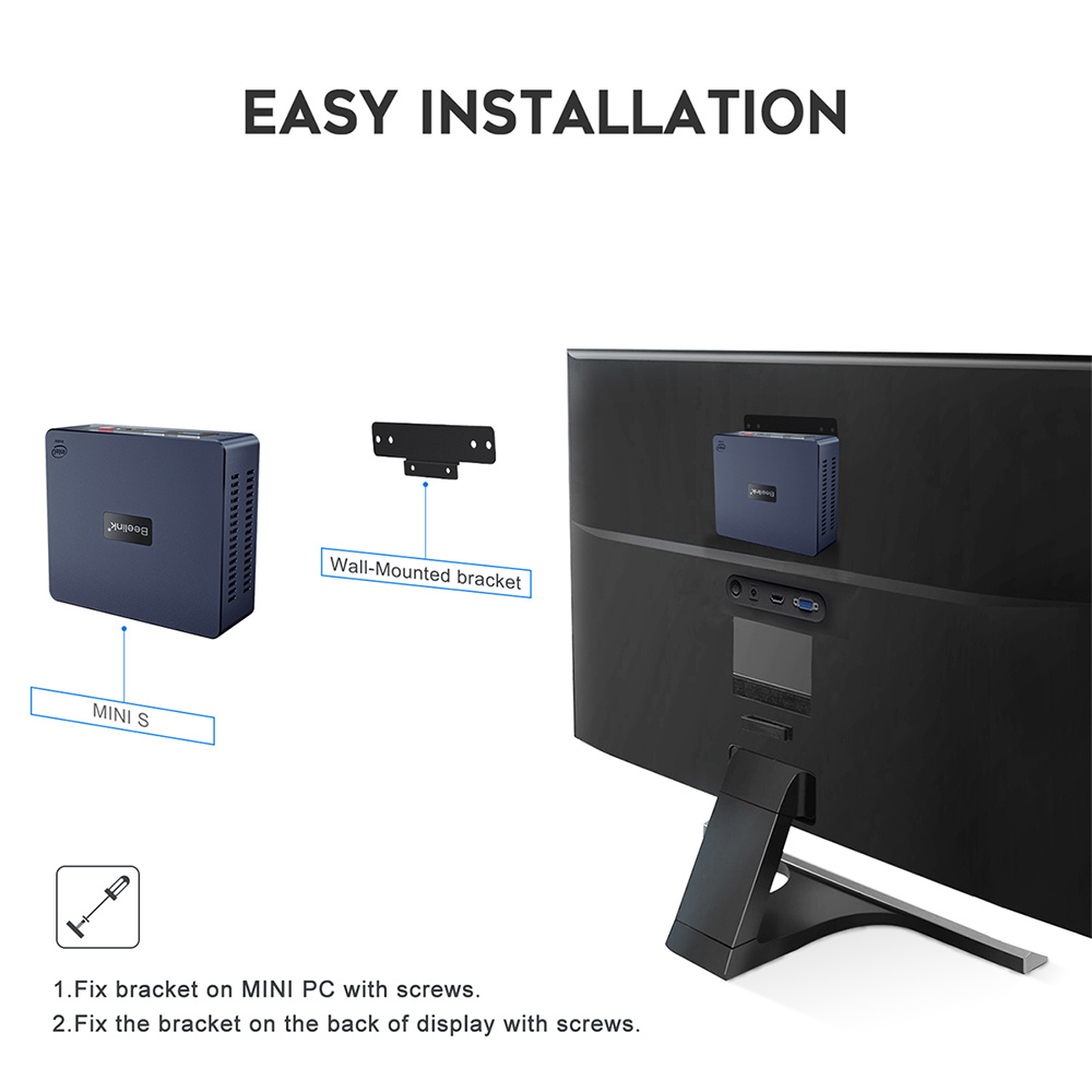 Beelink – Mini PC de jeux Intel N5095 Beelink – Mini PC de jeux Intel N5095