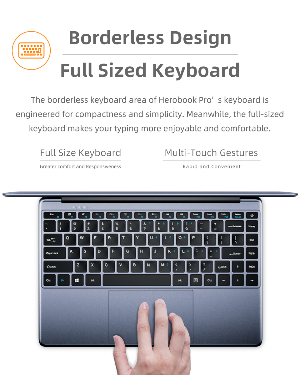 CHUWI – HeroBook Pro PC portable Windows 11