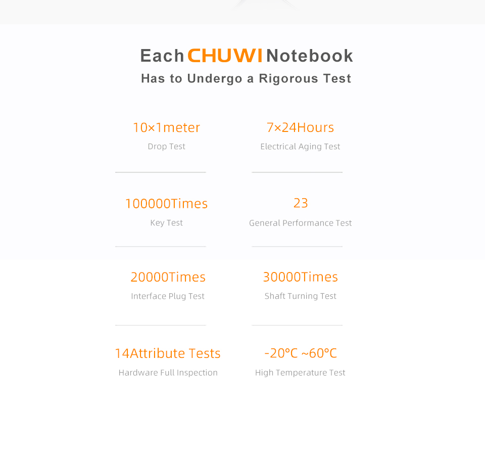 CHUWI – HeroBook Pro PC portable Windows 11