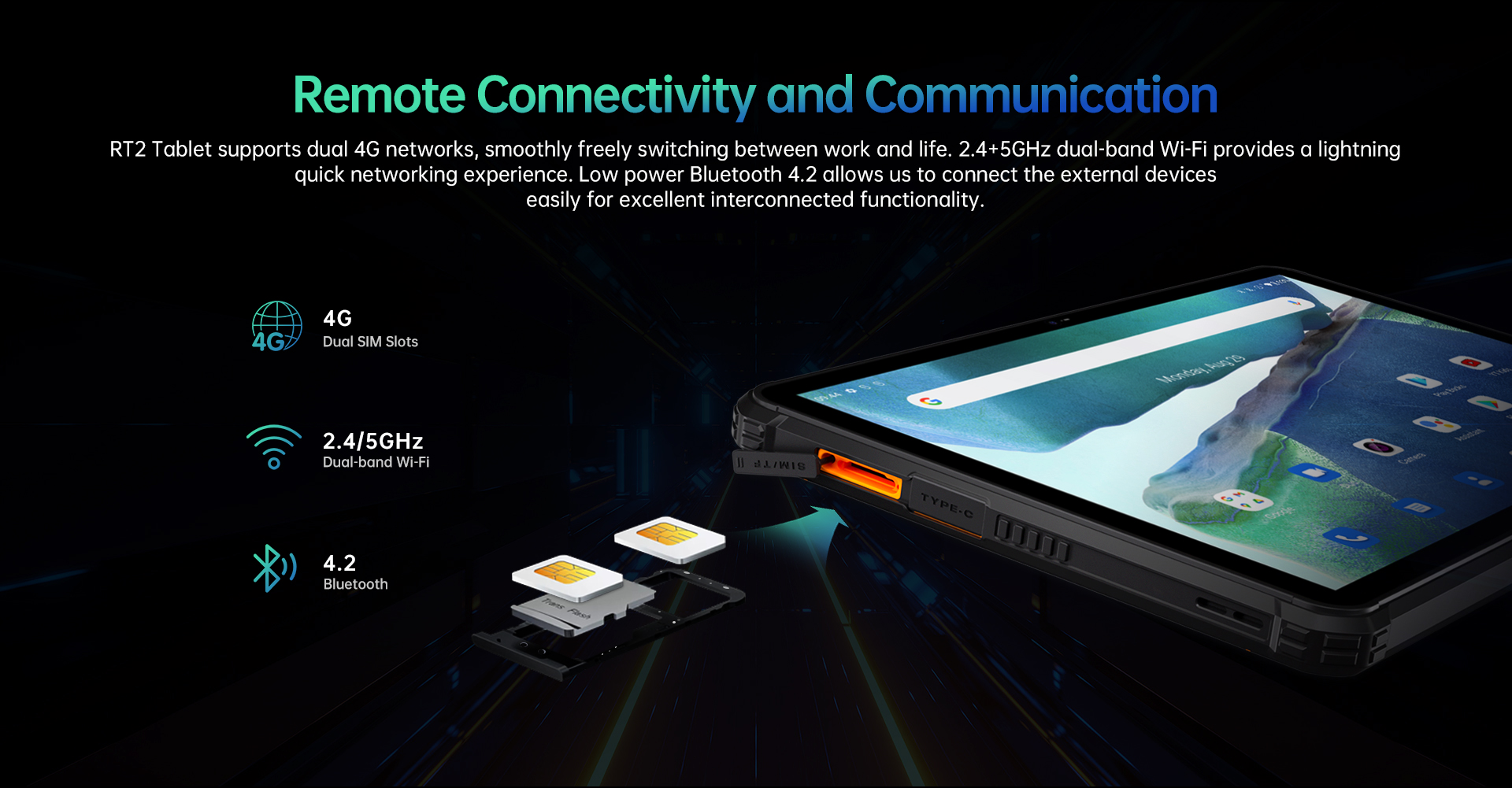 Oukitel – tablette Android RT2 Oukitel – tablette Android RT2