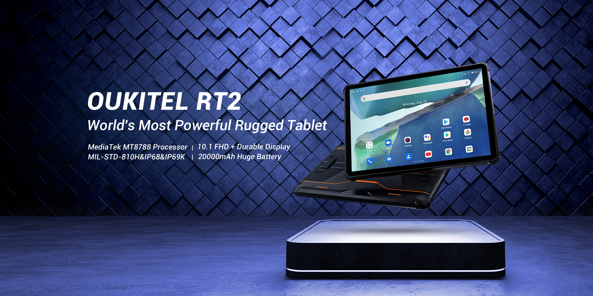 Oukitel – tablette Android RT2 Oukitel – tablette Android RT2