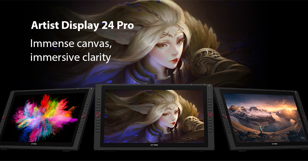 XPPen – tablette graphique Artist 24 Pro XPPen – tablette graphique Artist 24 Pro