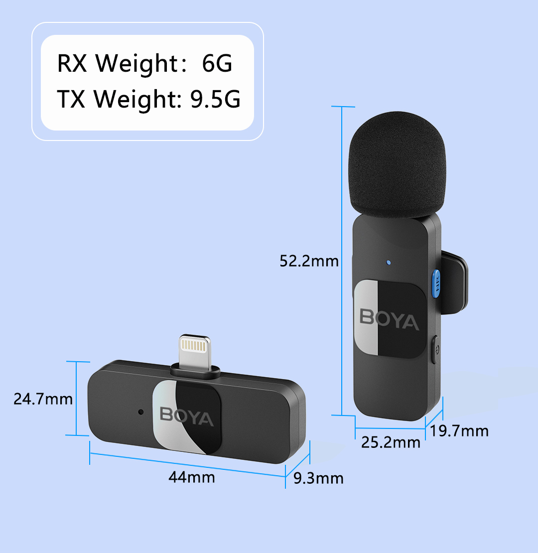 BOYA BY-V – Mini Microphone BOYA BY-V – Mini Microphone
