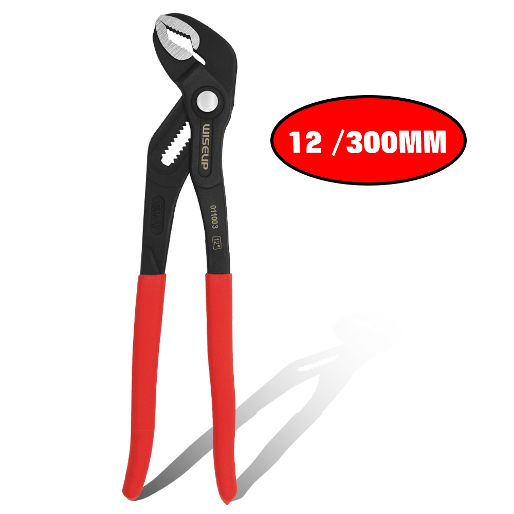 WISEUP – pince de pompe à poignée en plastique, clé de serrage de tuyau d'eau, outil mécanique professionnel multifonctionnel