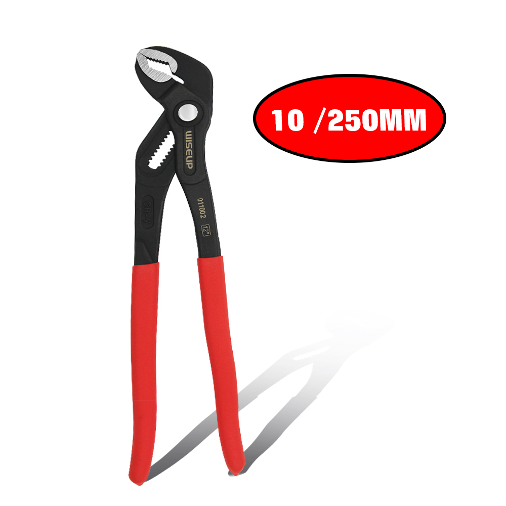 WISEUP – pince de pompe à poignée en plastique, clé de serrage de tuyau d'eau, outil mécanique professionnel multifonctionnel