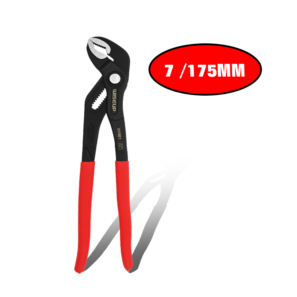 WISEUP – pince de pompe à poignée en plastique, clé de serrage de tuyau d'eau, outil mécanique professionnel multifonctionnel