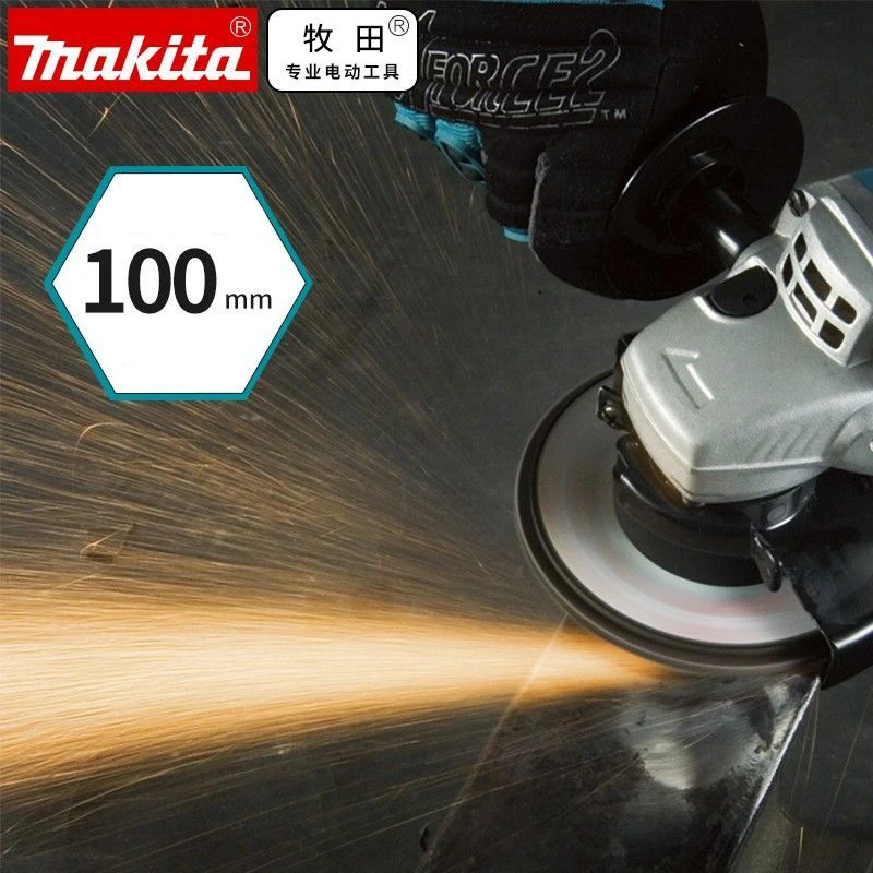 Makita – meuleuse d'angle sans fil, 18V LXT, Lithium-Ion, multifonction, Machine de découpe, outil électrique, DGA402